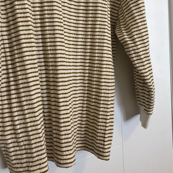 Essentials by Anthropologie Green Striped Top - Picture 4 of 6
